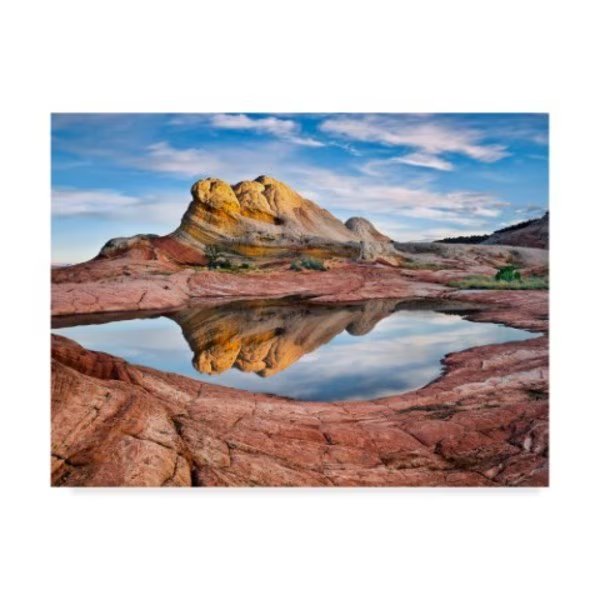 David Drost 'Arizona Reflection Ii' Canvas Art, 14x19, Trademark Fine Art, Mfr#: WAG06474-C1419GG